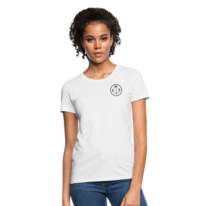 Open image in slideshow, Classic Women&#39;s ESB T-Shirt - Black-Logo - white
