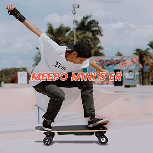 MEEPO Electric Skateboard with Remote, 28 MPH Top Speed, 20 Miles Range,330 LBS Load Capacity, Maple Cruiser for Adults and Teens, Mini5 ER - Massive Stator Pty Ltd