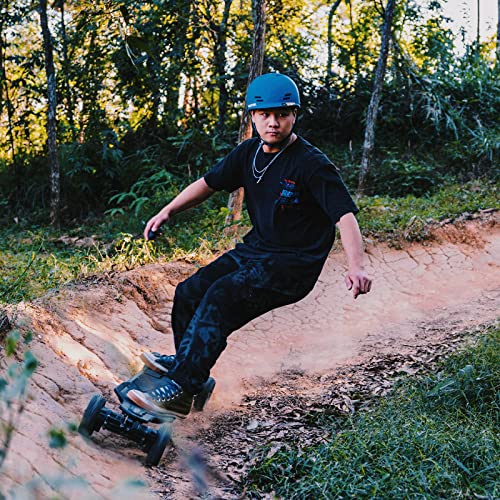 Exway Atlas Carbon-2WD All-Terrain Electric Skateboards, All-Weather Pneumatic Tires, Top Speed of 30 Mph, 19miles Range, IP55 Waterproof, 780 LBS Max Load, Electric Longboard for Adults - Massive Stator Pty Ltd
